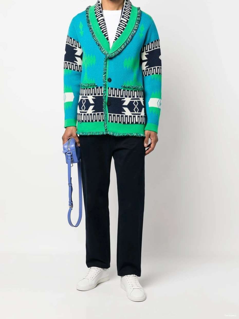 Affordable Women cardigan jacquard-knit Icon Alanui 0808